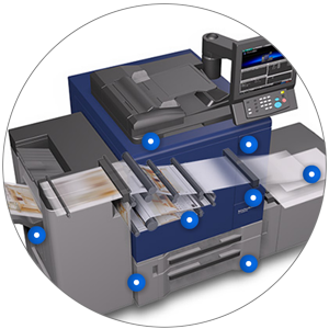 Печать буклетов на цифровом принтере