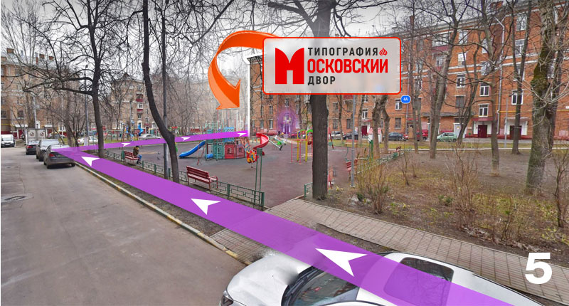 «Московский Двор» на карте