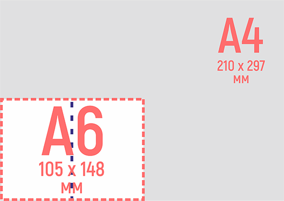 Буклеты формата А6 (105х148 мм)